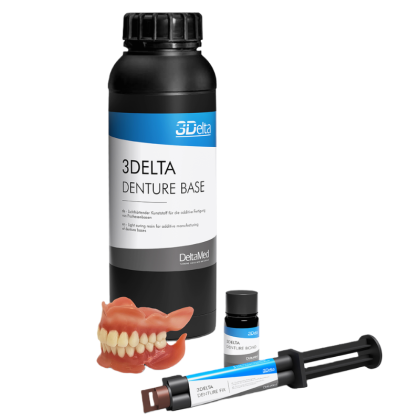 3Delta Denture Base - pink transparent - 1 кг